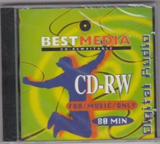 RARE BESTMEDIA CD-RW 80 AUDIO