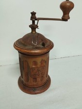Antico macina caffè in legno