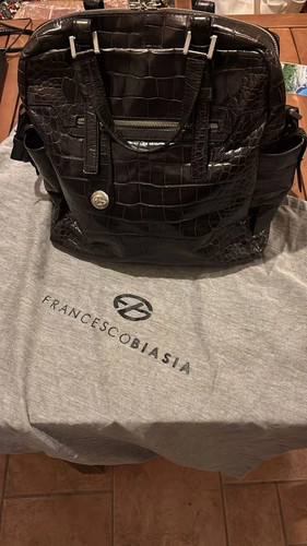 Borsa coccodrillo francesco - borsa, di