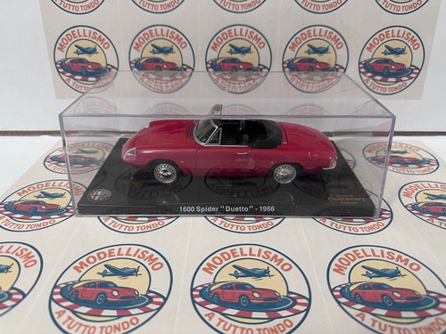 Alfa romeo 1600 spider duetto - alfa,