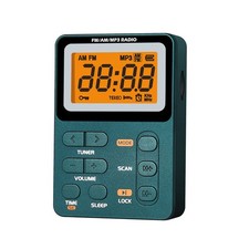 Display LED Multifunzione AM FM Radio Tascabile Radio Portatile Type-C-Aufl7445