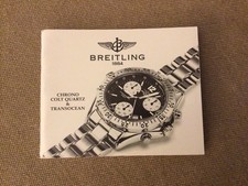 Libretto Booklet Breitling