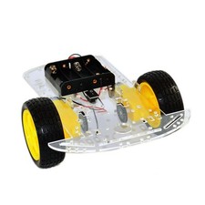 Kit telaio auto intelligente robot 2x4 4wd codificatore velocità 65x26mm pneumatico per Arduino fai da te