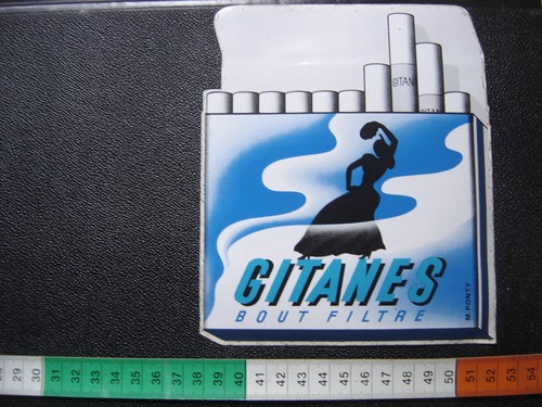 Autocollant gitanes cigarette - autocollant,