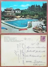 GROTTAFERRATA - Villa Fiorio - piscina nel parco 1971