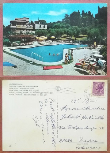 Grottaferrata villa fiorio - grottaferrata,
