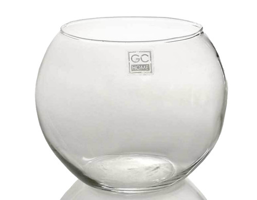 Vaso vasetto sfera vetro - vasetto,