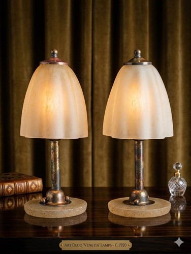 Coppia lampade tavolo - coppia, di