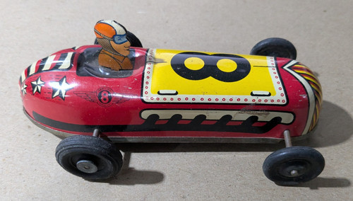 Vintage metal tin lupor - tin,