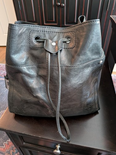 Frye borsa pelle nero - borsa, in