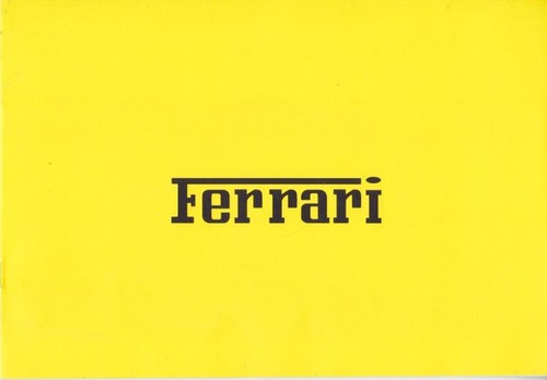 Catalogue brochure ferrari 360 - ferrari,