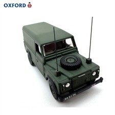 Modellino pressofuso Land Rover serie 1 veicolo da ricognizione militare scala 1:76