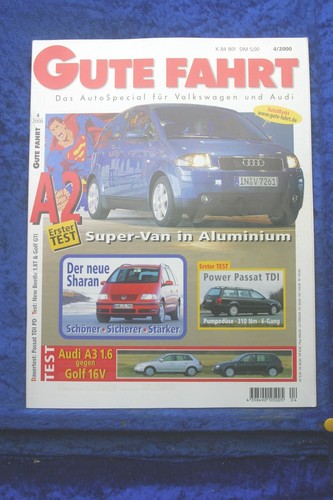 Buona guida audi a2 a3 - 4/00,