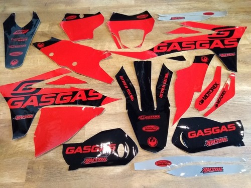 Kit grafica decalcomanie rosse - decalcomanie,
