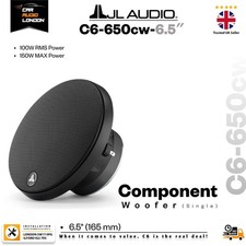 JL Audio C6-650cw Woofer SINGOLO componente 6,5" con griglia 100W RMS