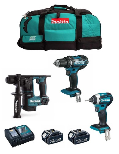 Makita kit 18v msb3p2 dhr171 - kit,