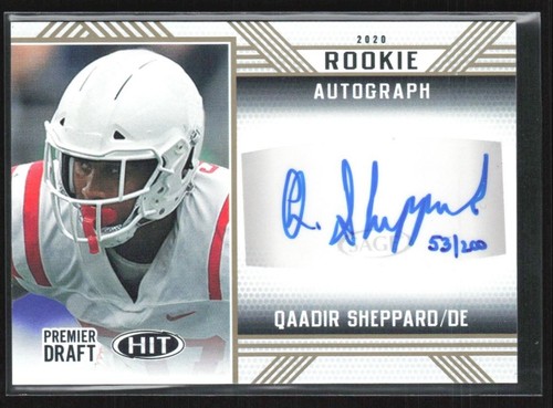 Qaadir sheppard 2020 sage hit - sheppard,