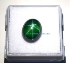 Zaffiro stella verde naturale