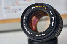 Minolta MD Rokkor-X 50mm f1.4