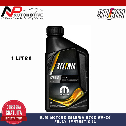 Selenia eco2 0w20 olio - selenia,