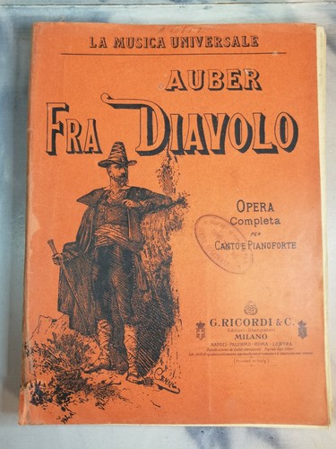 Auber fra diavolo - auber, ricordi
