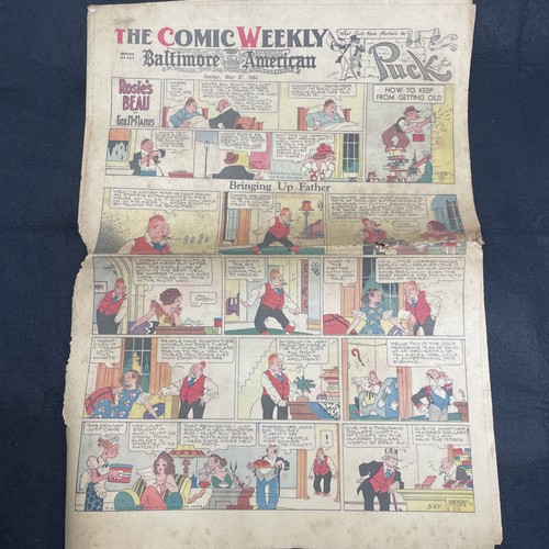 Giornale vintage pagine
