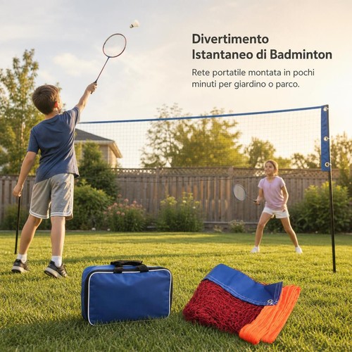 Rete pallavolo giardino - rete,