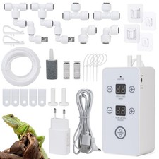 CPROSP Sistema di Nebulizzatore per Terrario Rettili Umidificatore per Rettili