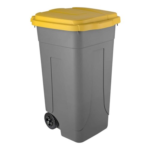 Bidone spazzatura carrellato - bidone,