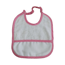 Bavaglino con inserto di tela