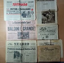 LOTTO 176 GIORNALI D'EPOCA DAL 1826 AL 1975