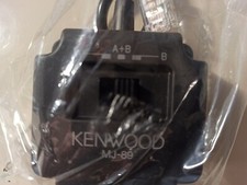 Kenwood MJ-89 Modular Plug Microphone Microfono Switch