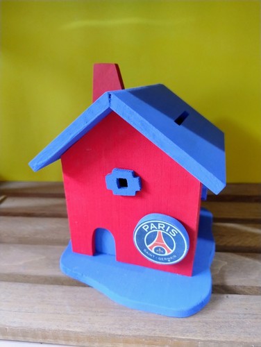 Salvadanaio legno psg - salvadanaio,