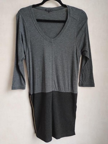 Abito donna theory grigio - abito,