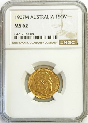 1907 oro australia sovrano - 1907,