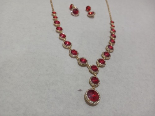 Collana orecchini cristallo