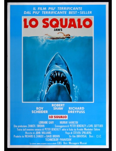 Manifesto squalo jaws - manifesto,