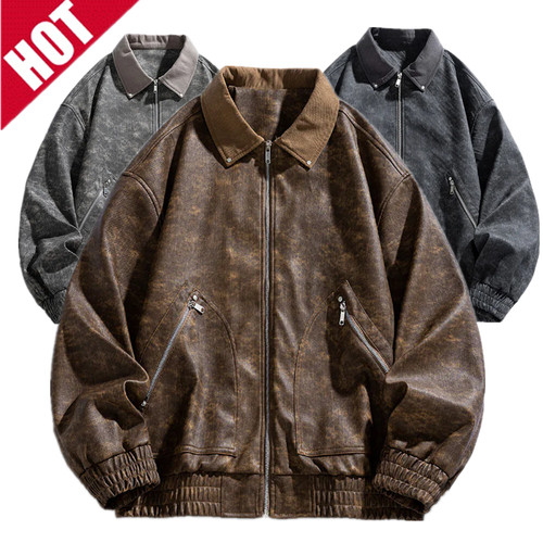 Cappotto giacca pelle - , pu