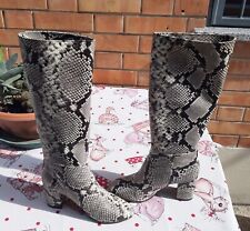 Stivali pitonati Ovyè nr. 38