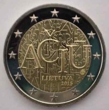 Moneta 2 euro Lituania 2015
