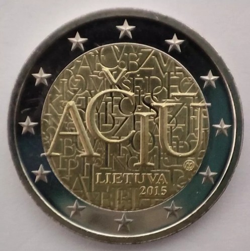 Moneta euro lituania - euro,