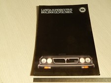 BROCHURE DEPLIANT ORIGINALE 1983 LANCIA BETA HPe VX VOLUMEX 1.6 2.0 i.e.