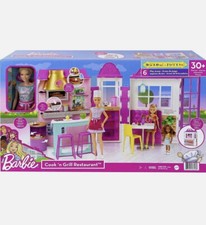 BARBIE RISTORANTE PLAYSET CON