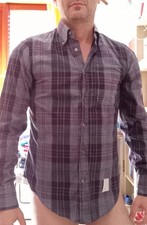 Camicia a quadri uomo Mauro Grifoni