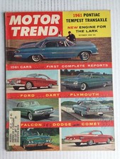 Rivista Motor Trend ottobre