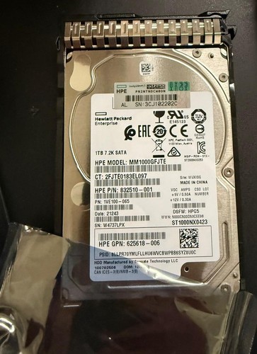 Hdd originale hpe mm1000gfjte - hdd,