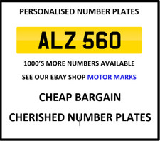 ALZ 560 CARO NUMERO TARGA ALAN