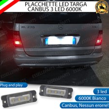 PLACCHETTE A LED LUCI TARGA 3