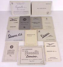 12 MANUALI IN OMAGGIO A LEGEND BIKE - VESPA - BENELLI - GUZZI 