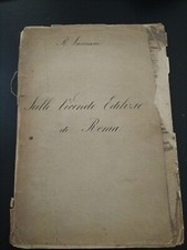 RODOLFO LANCIANI - SULLE VICENDE EDILIZIE DI ROMA 1878